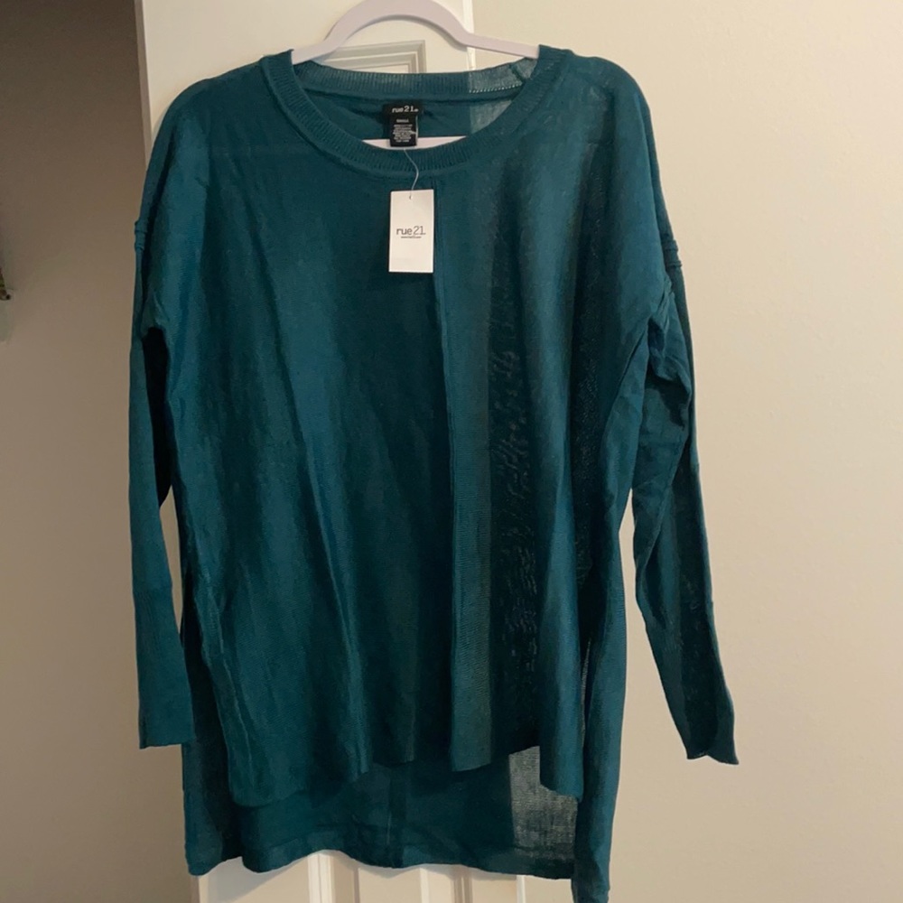 Green sweater